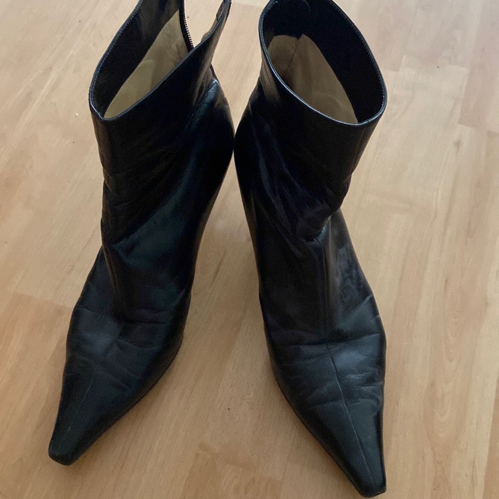 Jimmy Choi London size 39 made in Italy black stunning